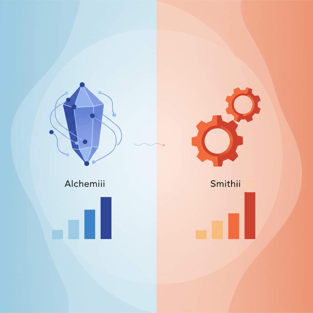Alchemii vs smithii — full pricing breakdown by scenario