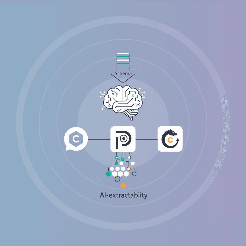 Schema + AI-extractability: getting the site into ChatGPT, Perplexity, and CoinGecko