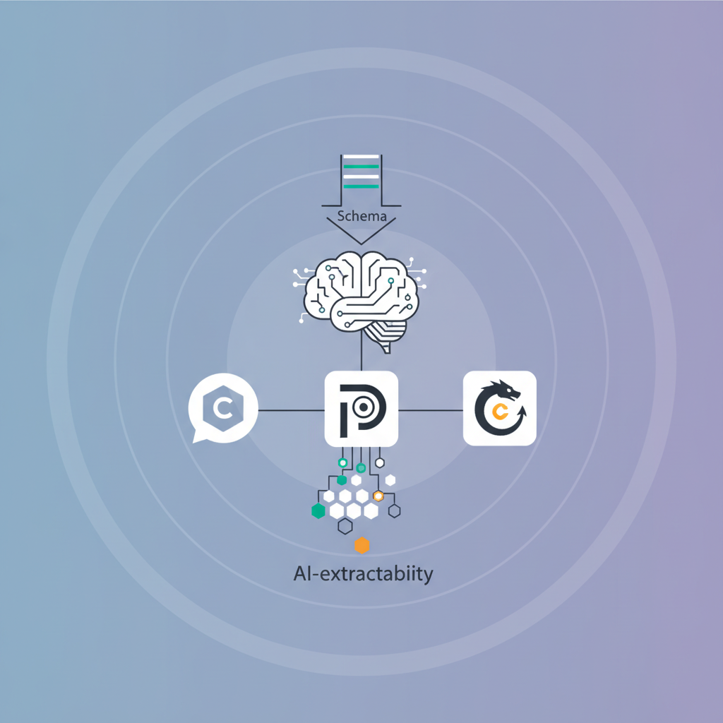 Schema + AI-extractability: getting the site into ChatGPT, Perplexity, and CoinGecko