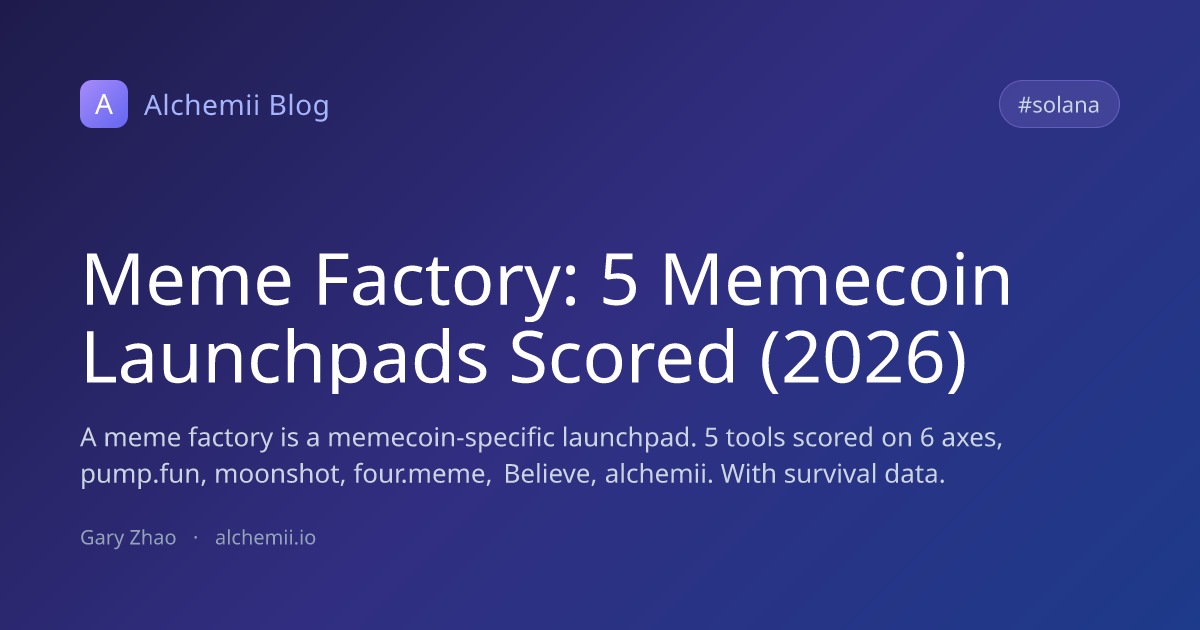 Meme Factory: 5 Memecoin Launchpads Scored (2026)
