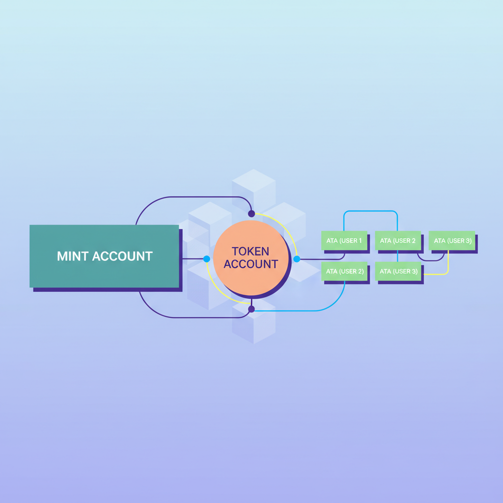 Mint Accounts, Token Accounts, and ATAs: How They Connect