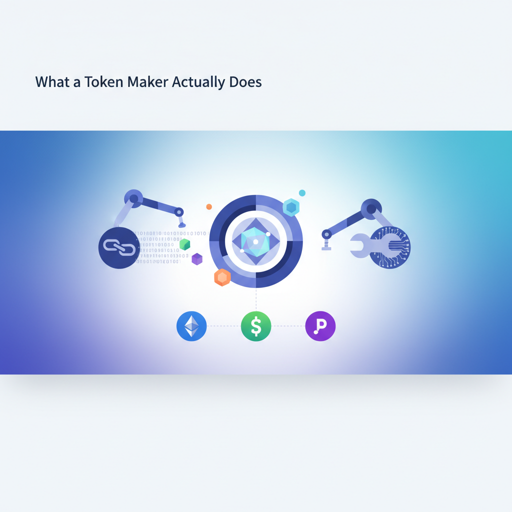 What a Token Maker Actually Does